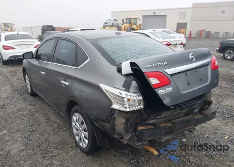 2015 Nissan Sentra Sv from USA, damaged, VIN 3N1AB7AP5FL687073